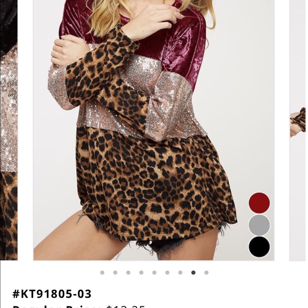 The perfect dressy winter top. On sale. - Picture 4 of 5